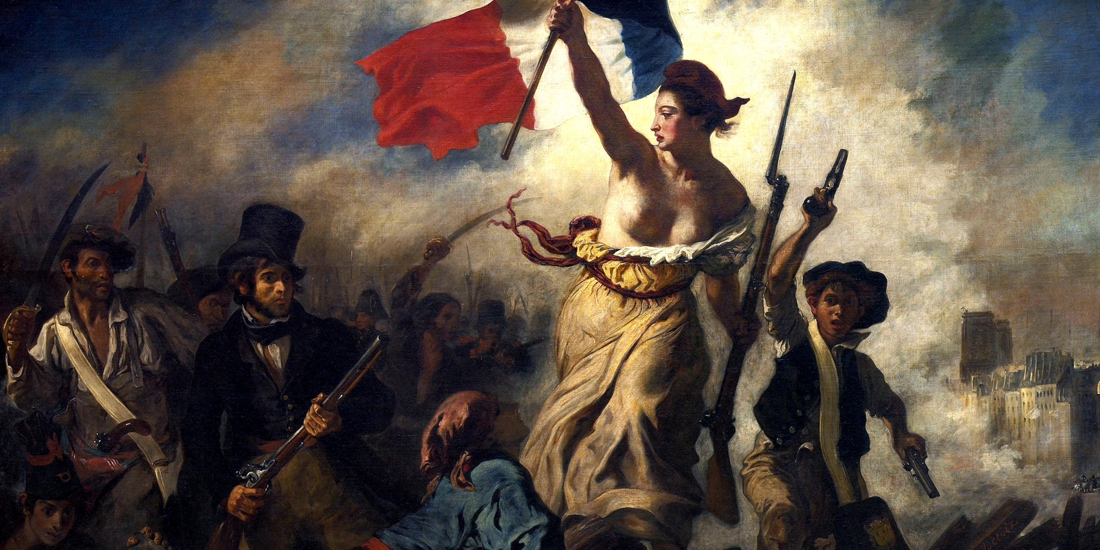 Mariane guidant le peuple Delacroix